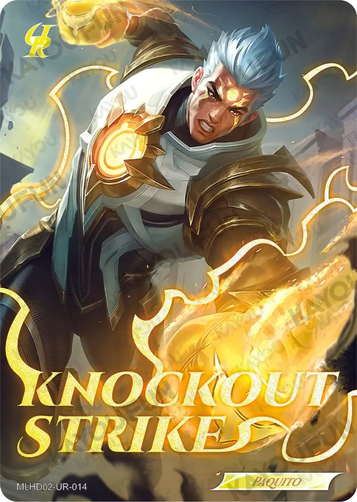 Kartu Kayou Mobile Legends: Bang Bang - Paquito (UR)