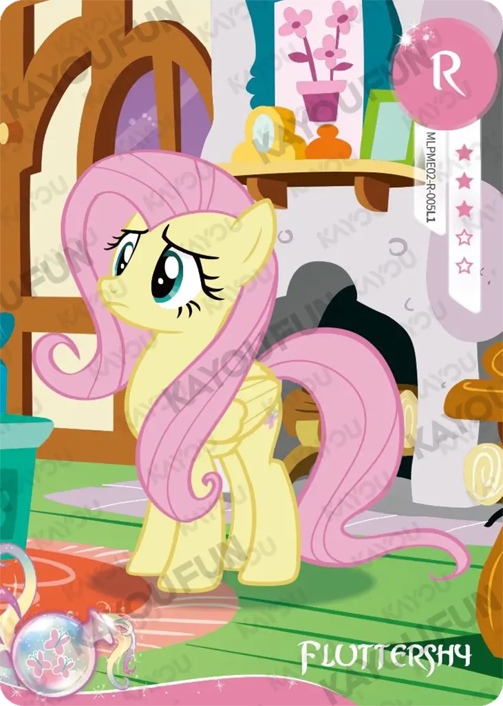 Kartu Kayou My Little Pony - Fluttershy (R)