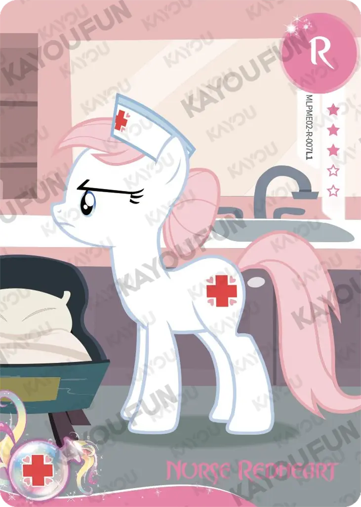Kartu Kayou My Little Pony - Nurse Redheart (R)