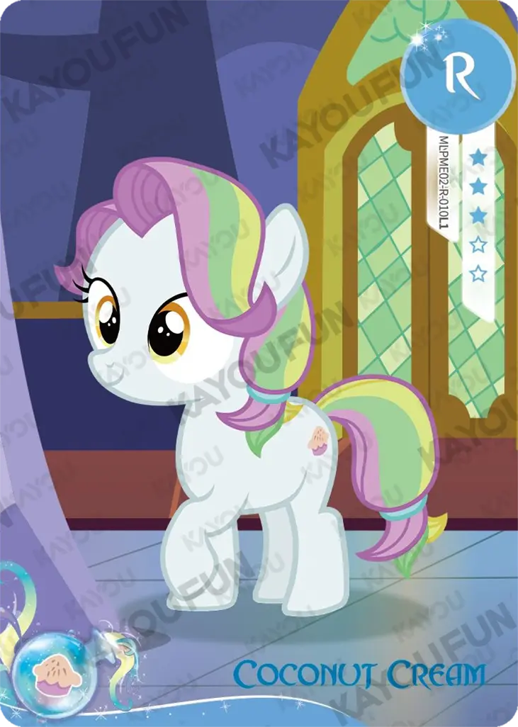 Kartu Kayou My Little Pony - Coconut Cream (R)