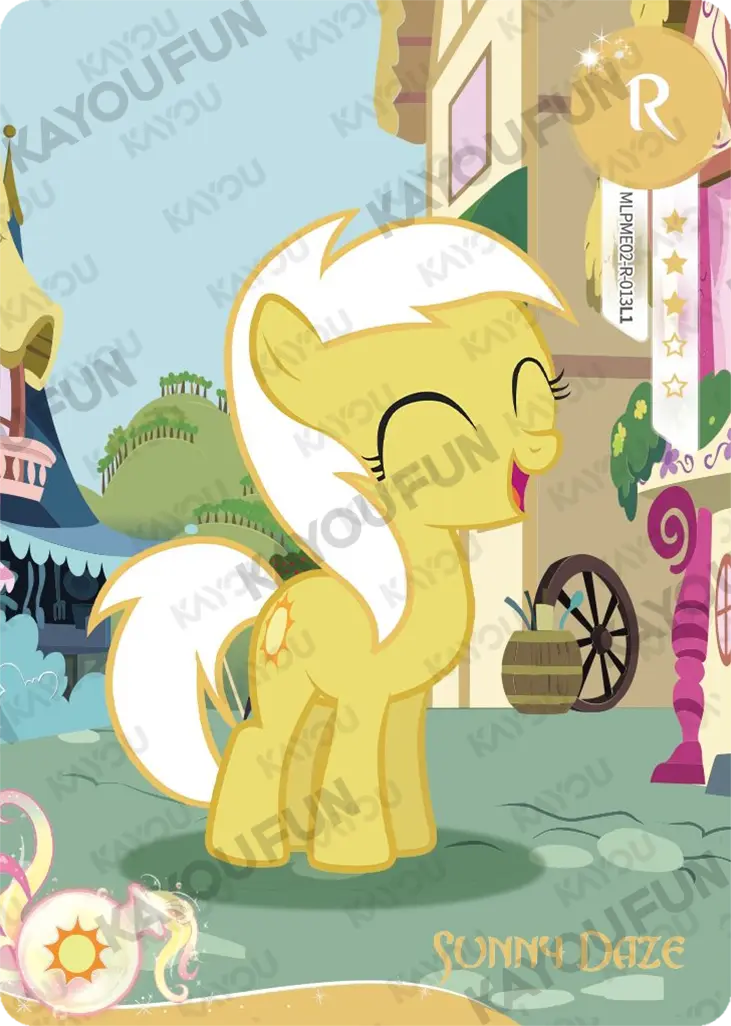 Kartu Kayou My Little Pony - Sunny Daze (R)