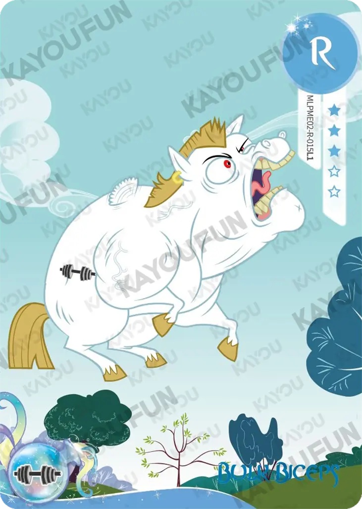 Kartu Kayou My Little Pony - Bulk Biceps (R)