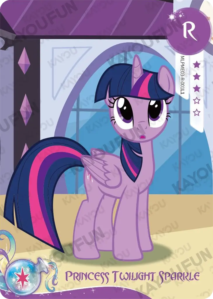 Kartu Kayou My Little Pony - Twilight Sparkle (R)