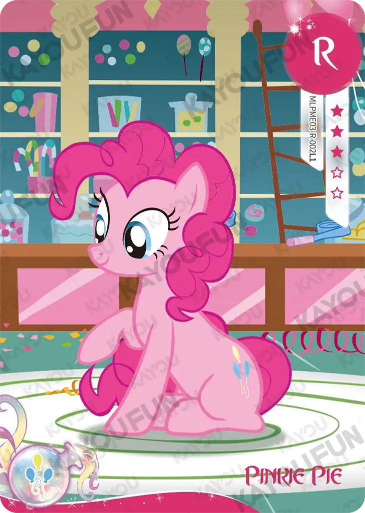 Kartu Kayou My Little Pony - Pinkie Pie (R)