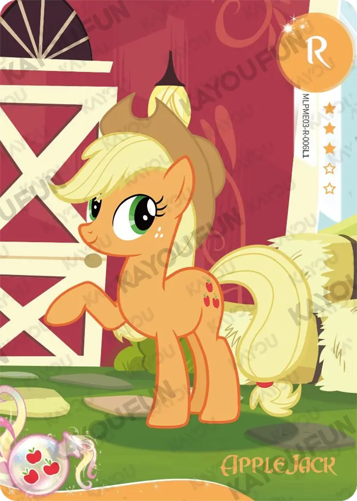 Kartu Kayou My Little Pony - Applejack (R)