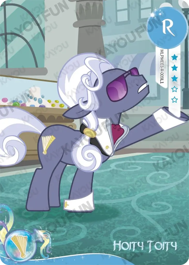 Kartu Kayou My Little Pony - Hoity Toity (R)