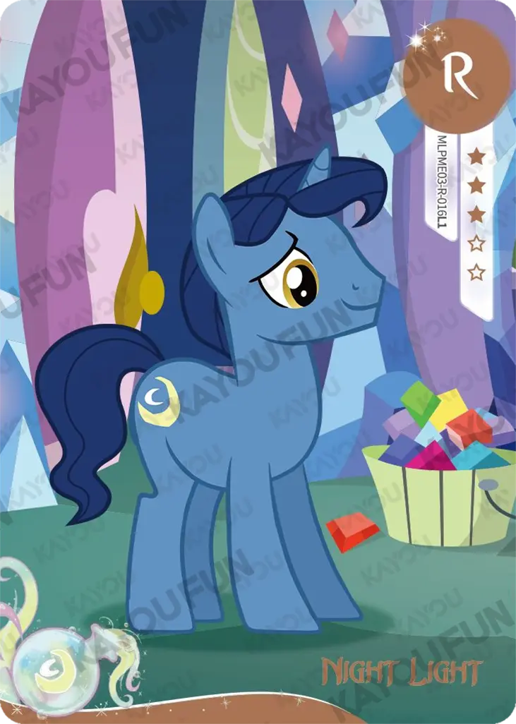Kartu Kayou My Little Pony - Night Light (R)