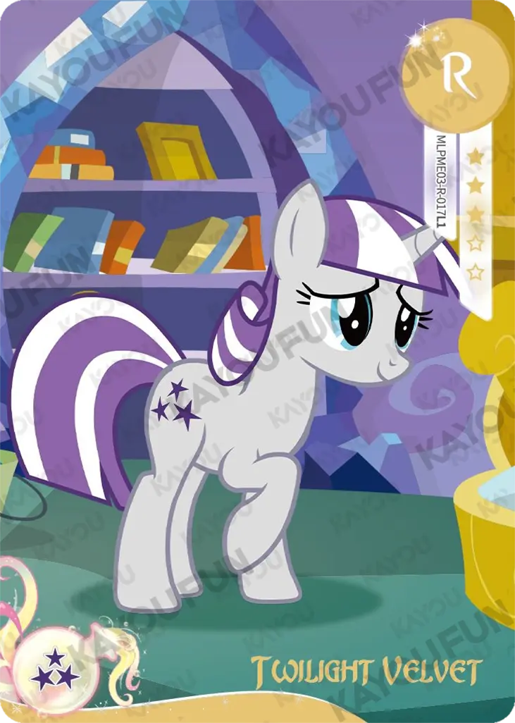 Kartu Kayou My Little Pony - Twilight Velvet (R)