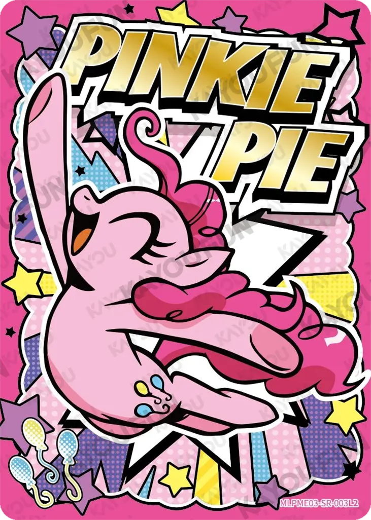 Kartu Kayou My Little Pony - Pinkie Pie (SR)