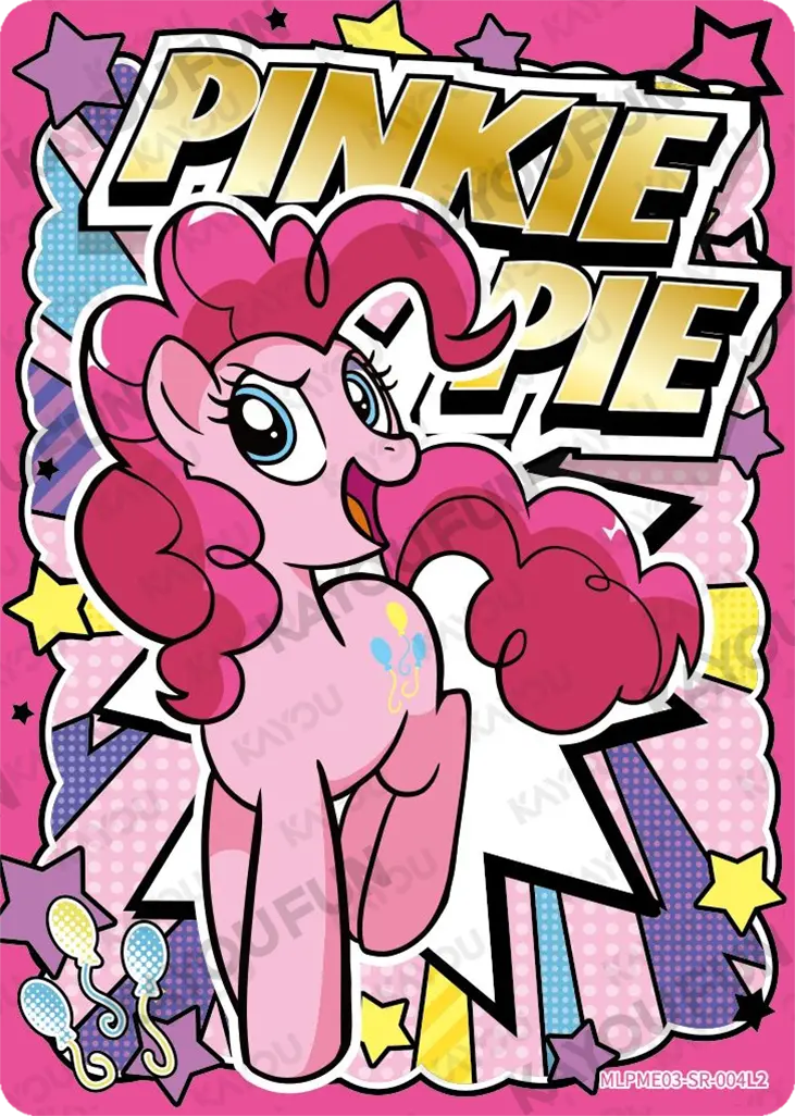 Kartu Kayou My Little Pony - Pinkie Pie (SR)