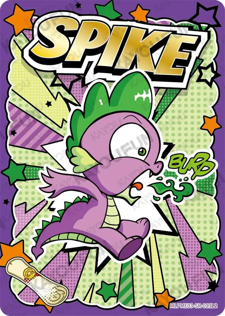 Kartu Kayou My Little Pony - Spike (SR)