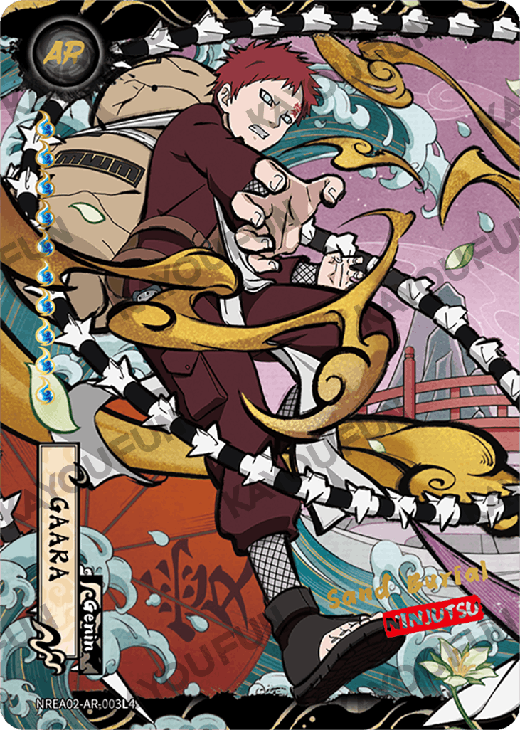 Kartu Kayou Naruto - Gaara (AR)
