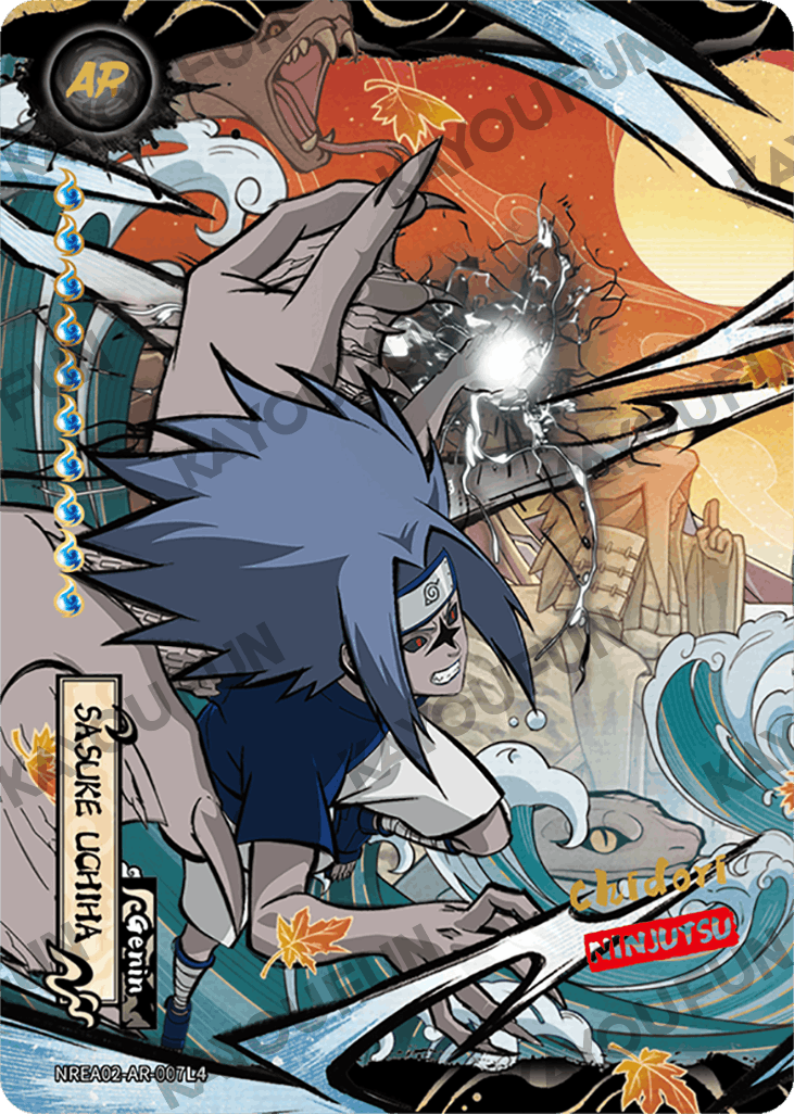 Kartu Kayou Naruto - Sasuke Uchiha (AR)