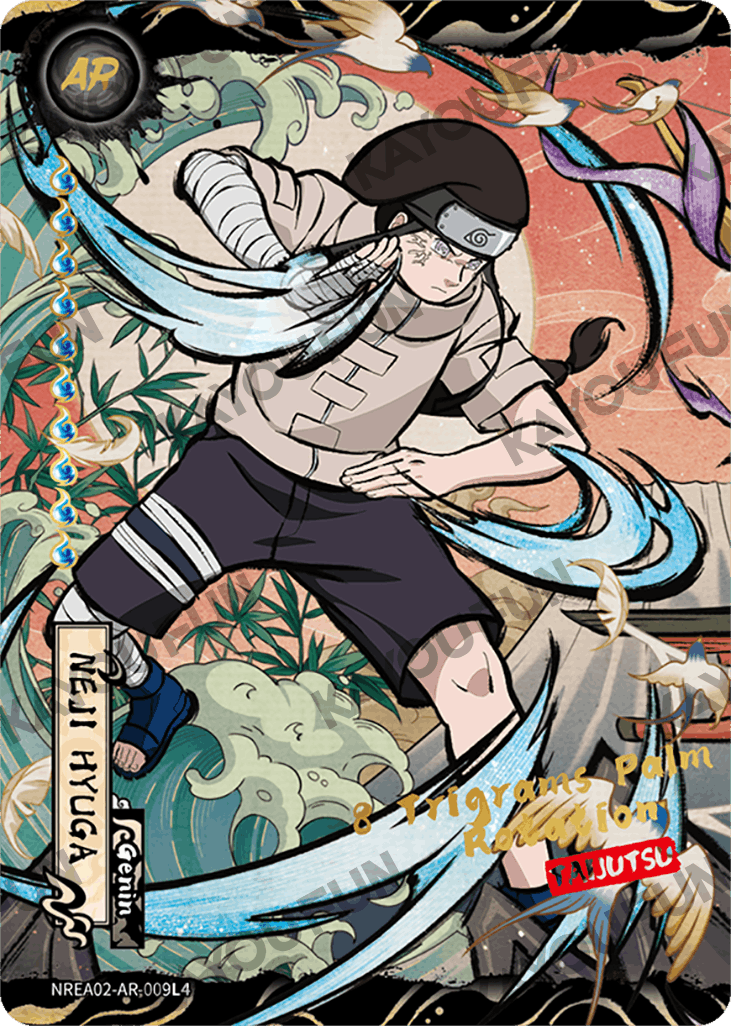 Kartu Kayou Naruto - Neji Hyuga (AR)