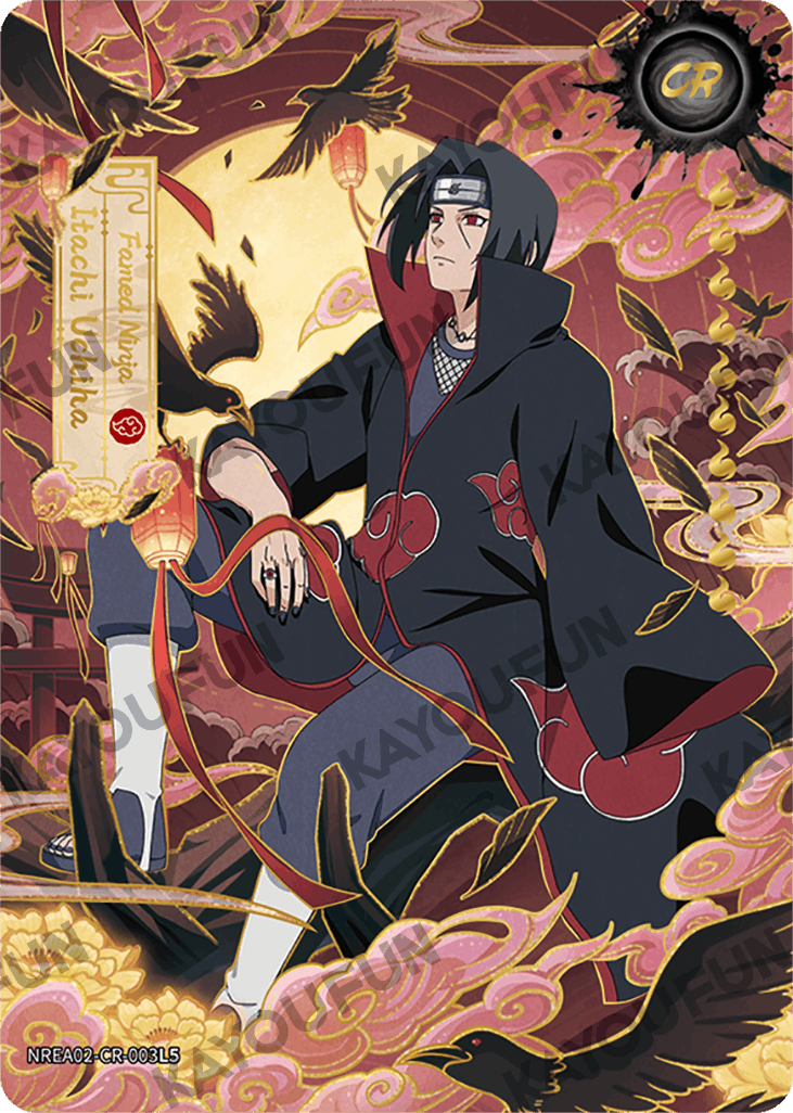 Kartu Kayou Naruto - Itachi Uchiha (CR)