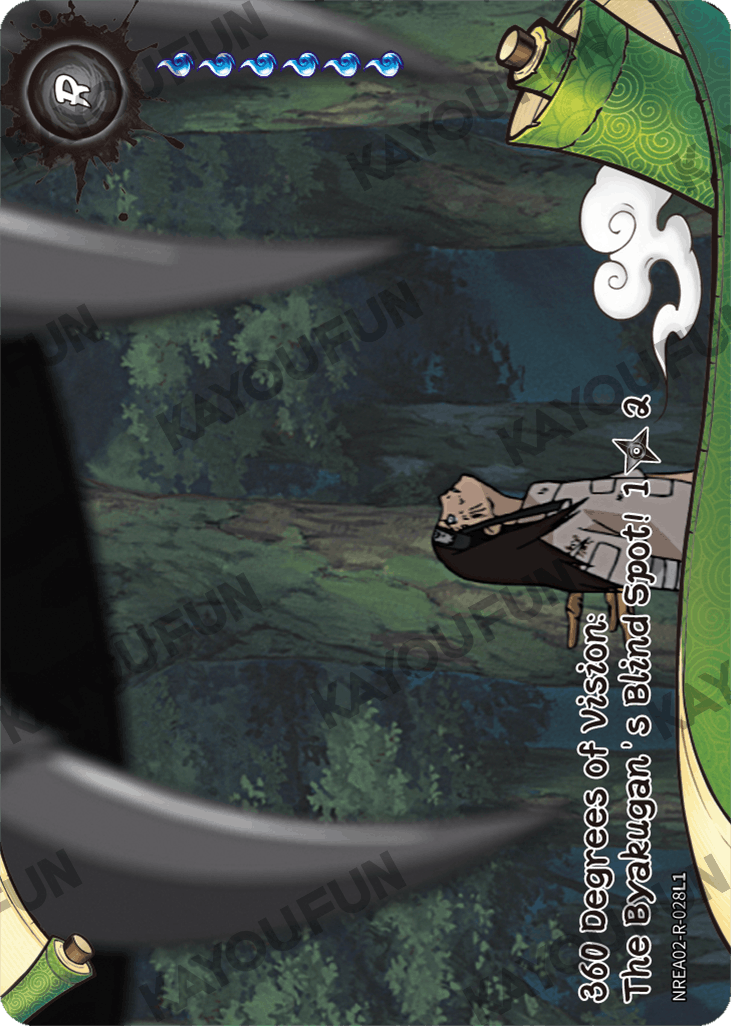 Kartu Kayou Naruto - 360 Degrees of Vision: The Byakugan’s Blind Spot! 1 (R)