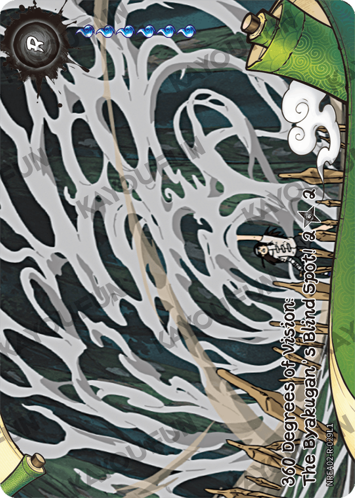 Kartu Kayou Naruto - 360 Degrees of Vision: The Byakugan’s Blind Spot! 2 (R)