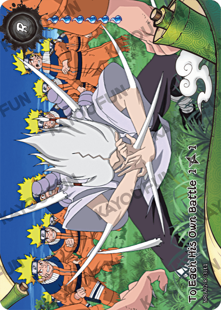 Kartu Kayou Naruto - To Each His Own Battle 1 (R)