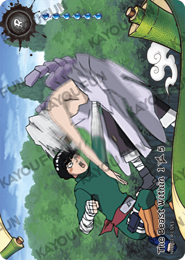 Kartu Kayou Naruto - The Beast Within 1 (R)