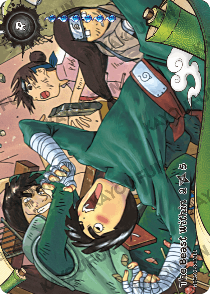 Kartu Kayou Naruto - The Beast Within 2 (R)