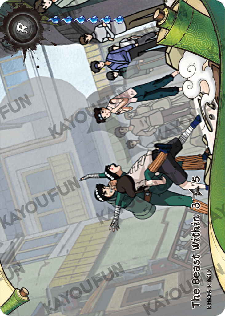 Kartu Kayou Naruto - The Beast Within 3 (R)