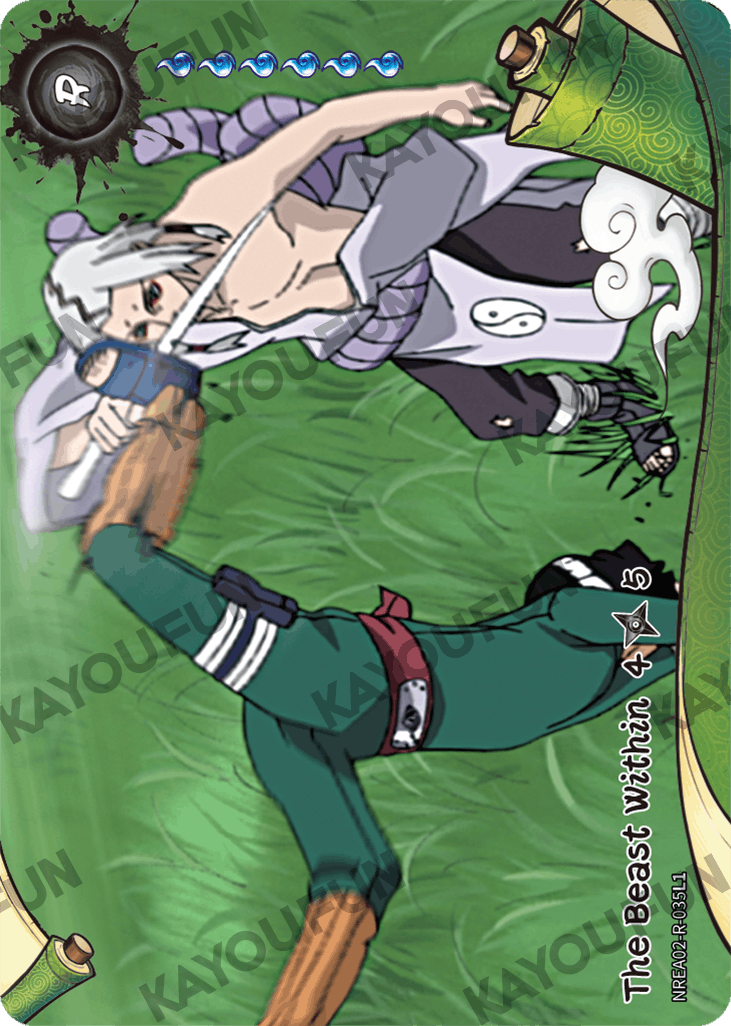 Kartu Kayou Naruto - The Beast Within 4 (R)