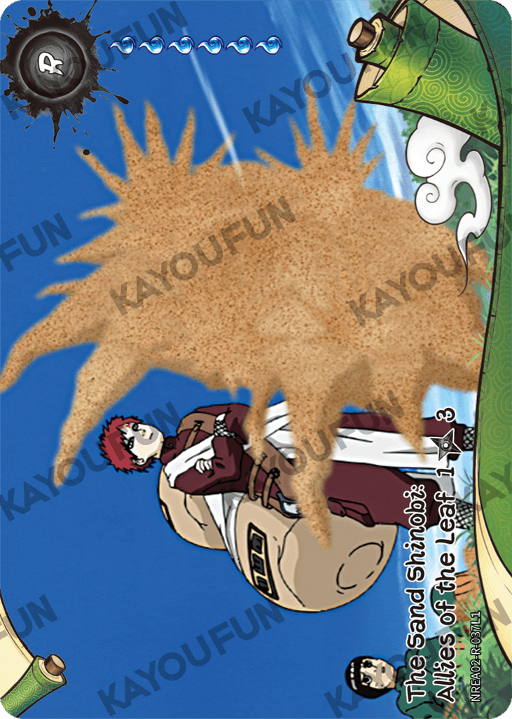 Kartu Kayou Naruto - The Sand Shinobi: Allies of the Leaf 1 (R)