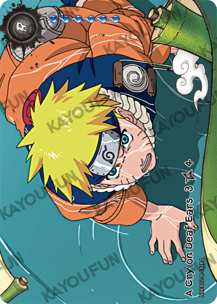Kartu Kayou Naruto - A Cry on Deaf Ears 3 (R)