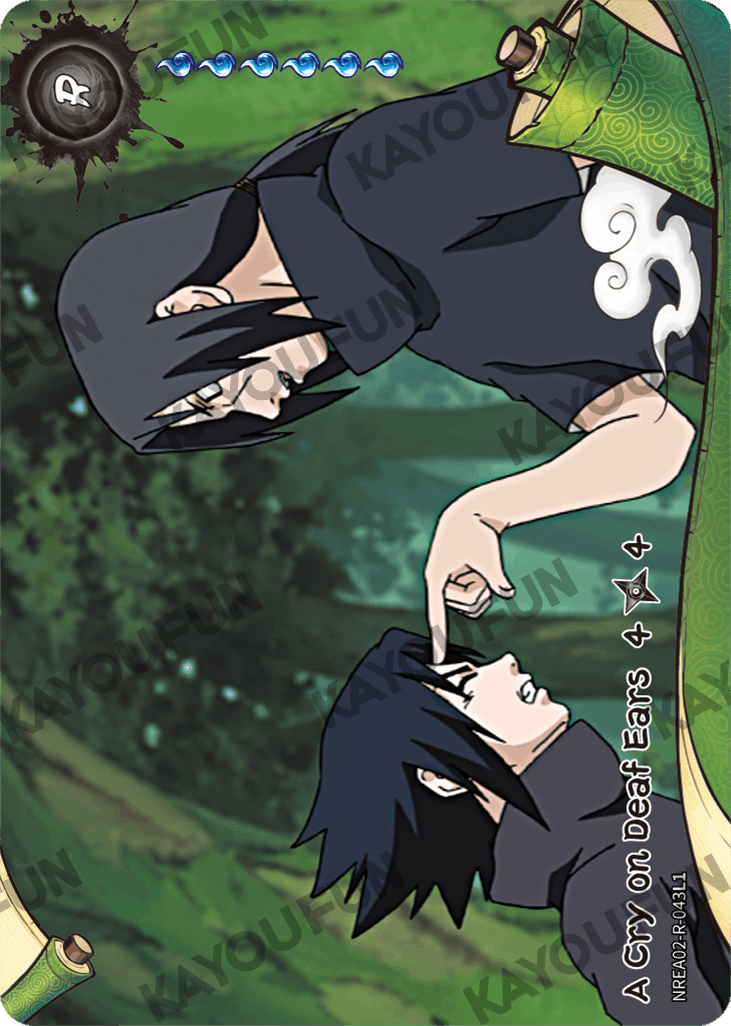 Kartu Kayou Naruto - A Cry on Deaf Ears 4 (R)