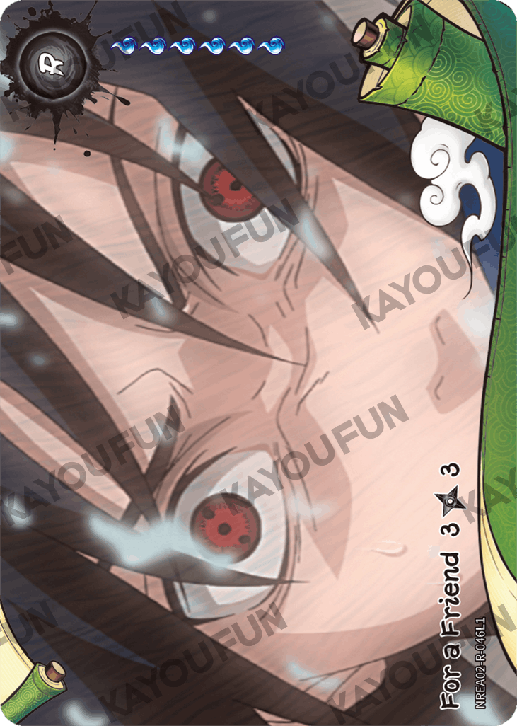 Kartu Kayou Naruto - For a Friend 3 (R)