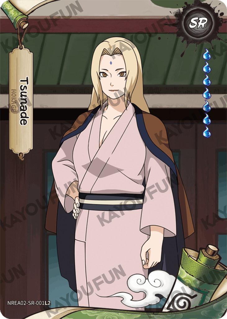 Kartu Kayou Naruto - Tsunade (SR)