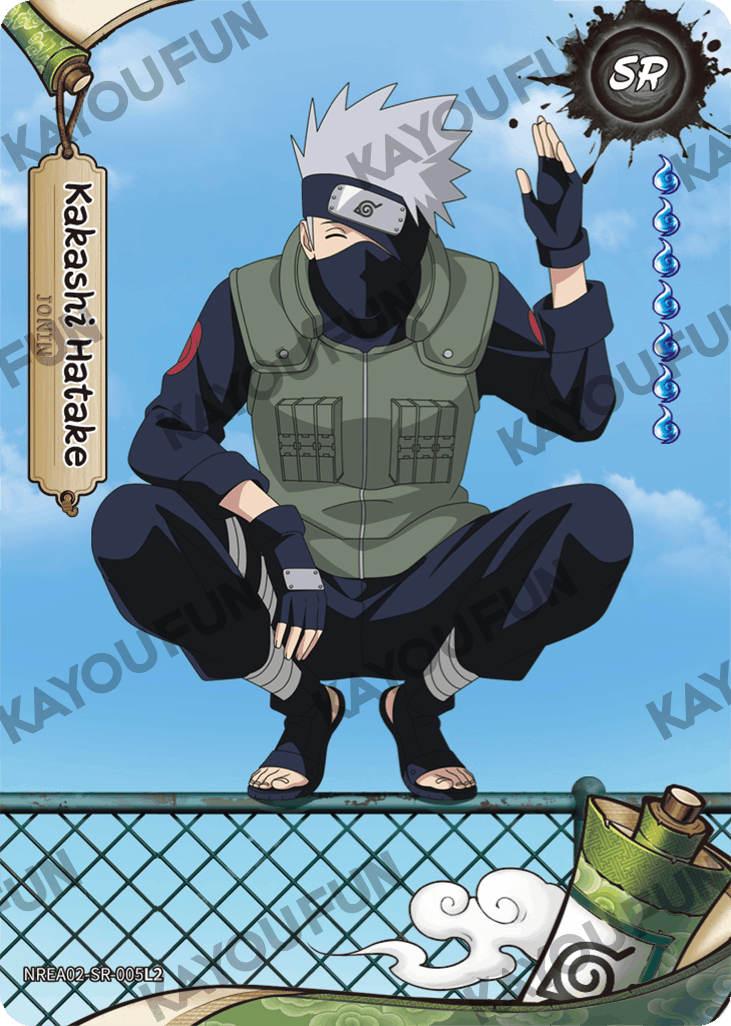 Kartu Kayou Naruto - Kakashi Hatake (SR)