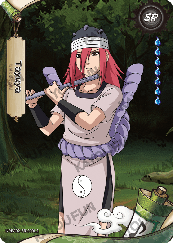 Kartu Kayou Naruto - Tayuya (SR)