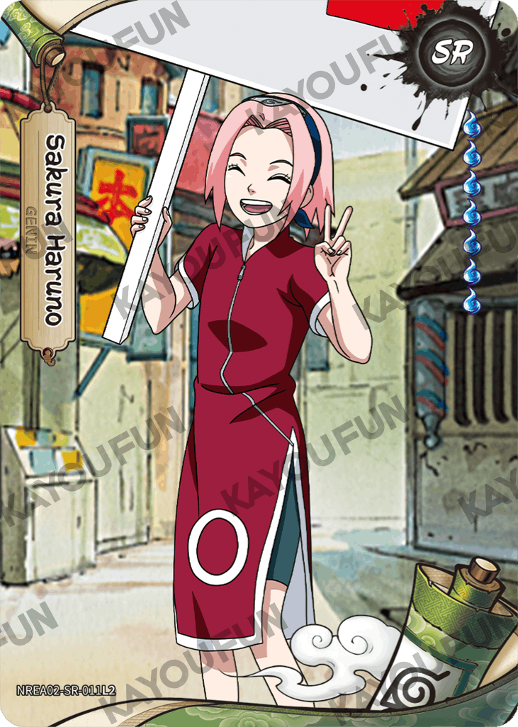 Kartu Kayou Naruto - Sakura Haruno (SR)