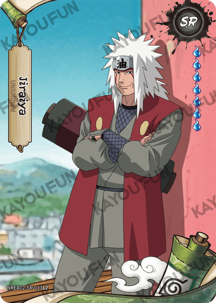 Kartu Kayou Naruto - Jiraiya (SR)