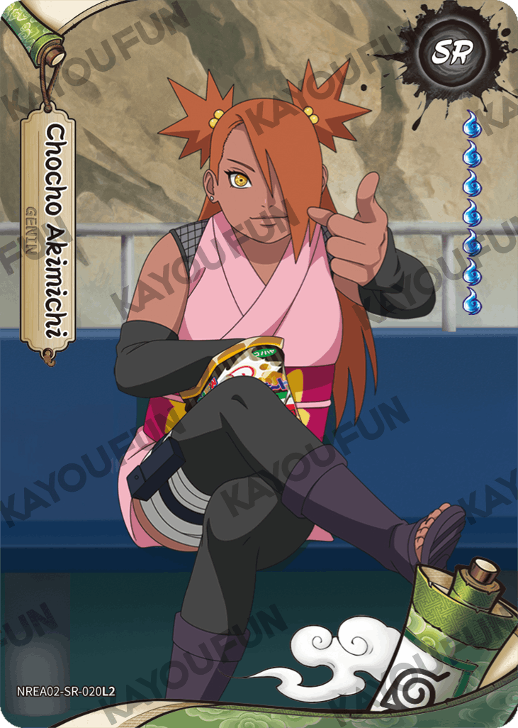 Kartu Kayou Naruto - Chocho Akimichi (SR)