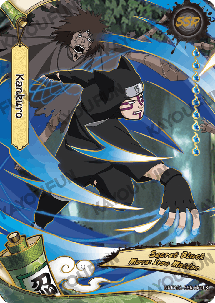 Kartu Kayou Naruto - Kankuro (SSR)