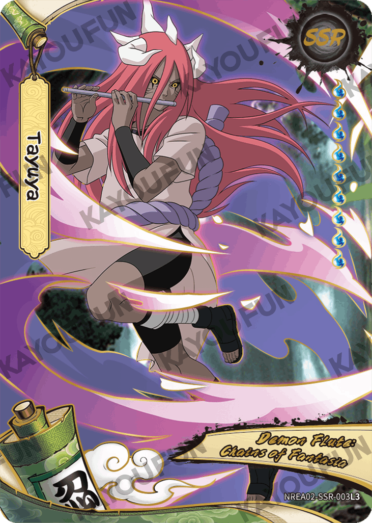 Kartu Kayou Naruto - Tayuya (SSR)