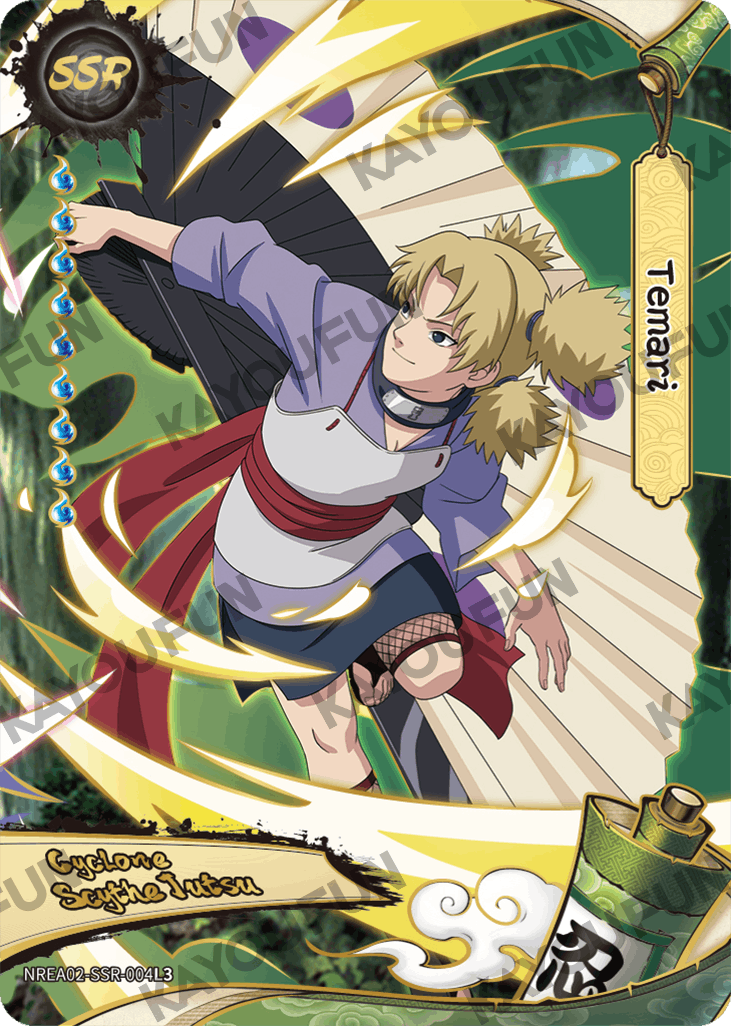 Kartu Kayou Naruto - Temari (SSR)