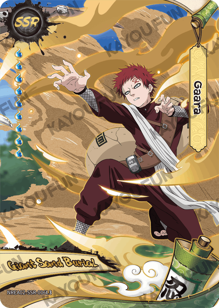 Kartu Kayou Naruto - Gaara (SSR)