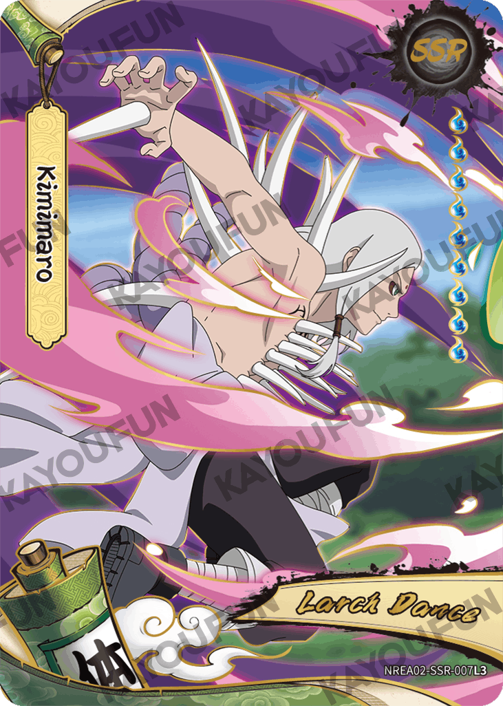 Kartu Kayou Naruto - Kimimaro (SSR)