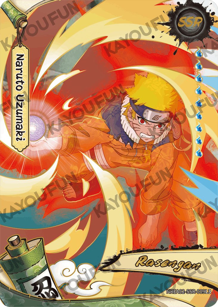 Kartu Kayou Naruto - Naruto Uzumaki (SSR)