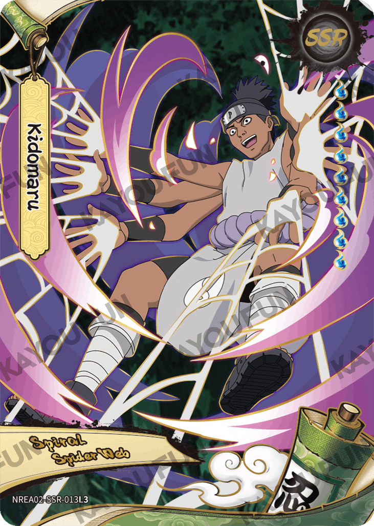 Kartu Kayou Naruto - Kidomaru (SSR)