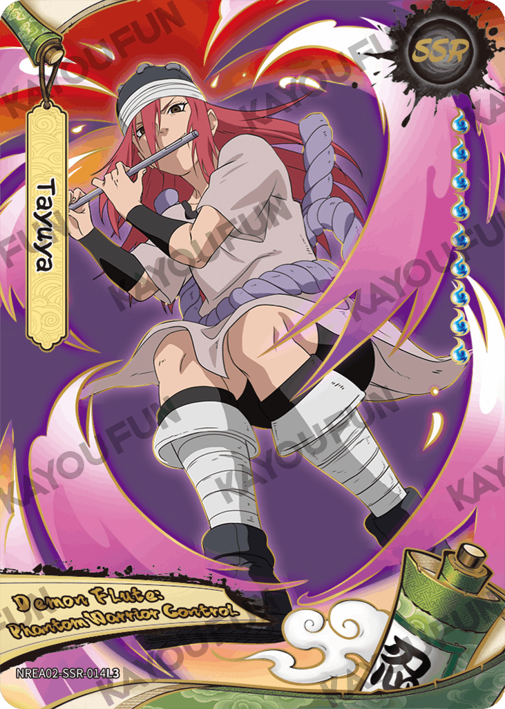 Kartu Kayou Naruto - Tayuya (SSR)