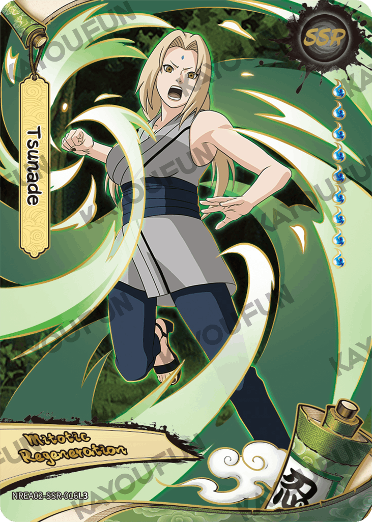 Kartu Kayou Naruto - Tsunade (SSR)