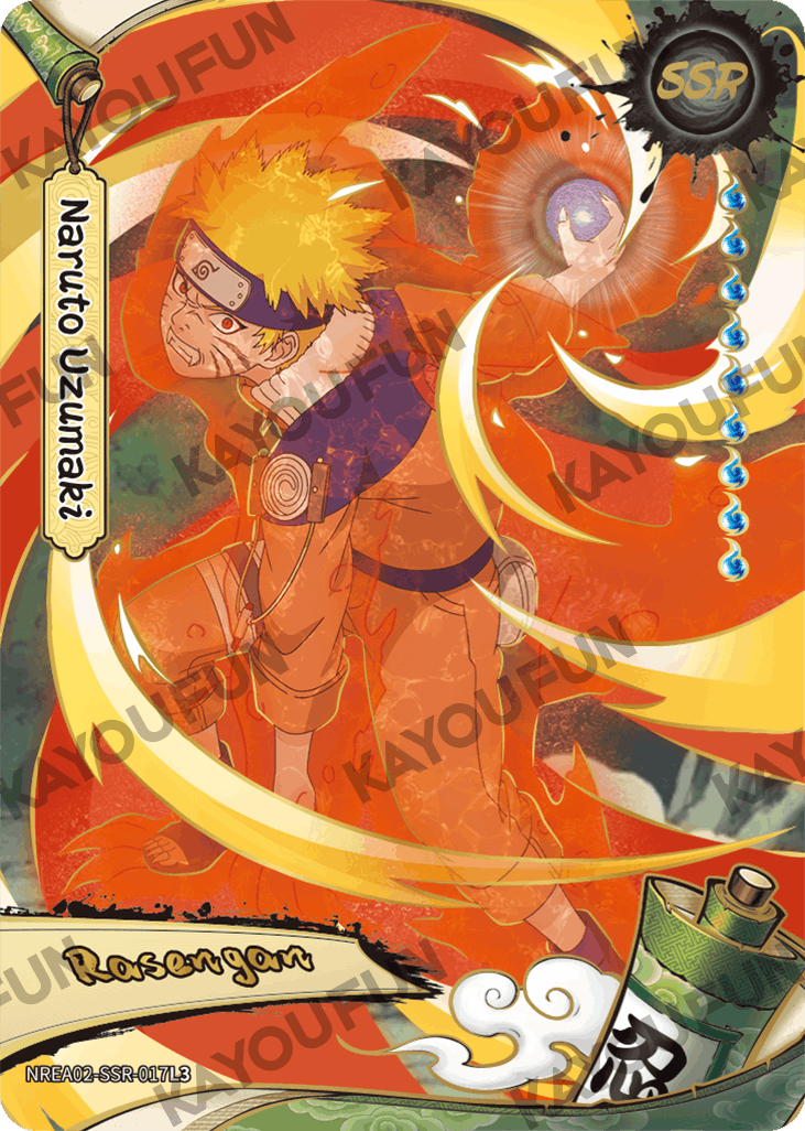Kartu Kayou Naruto - Naruto Uzumaki (SSR)