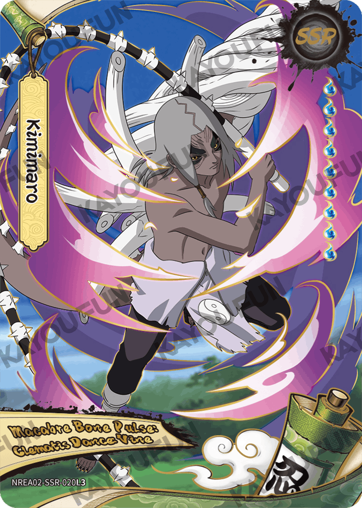Kartu Kayou Naruto - Kimimaro (SSR)