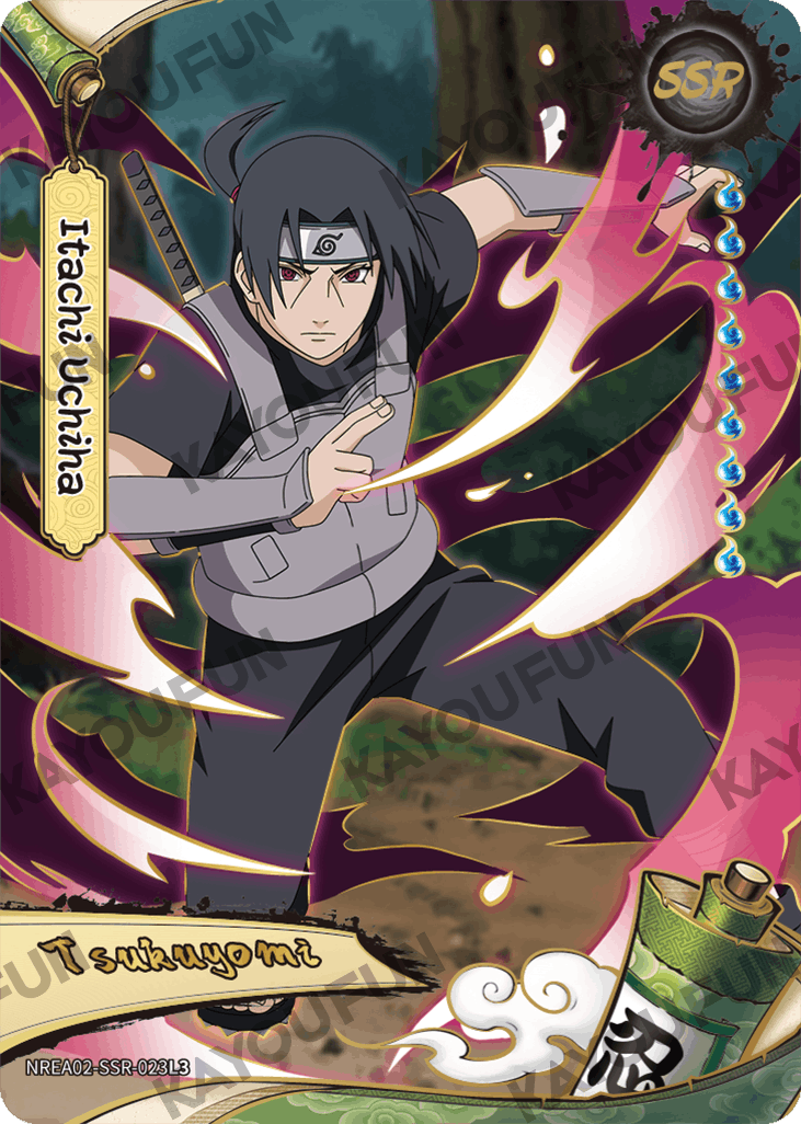Kartu Kayou Naruto - Itachi Uchiha (SSR)