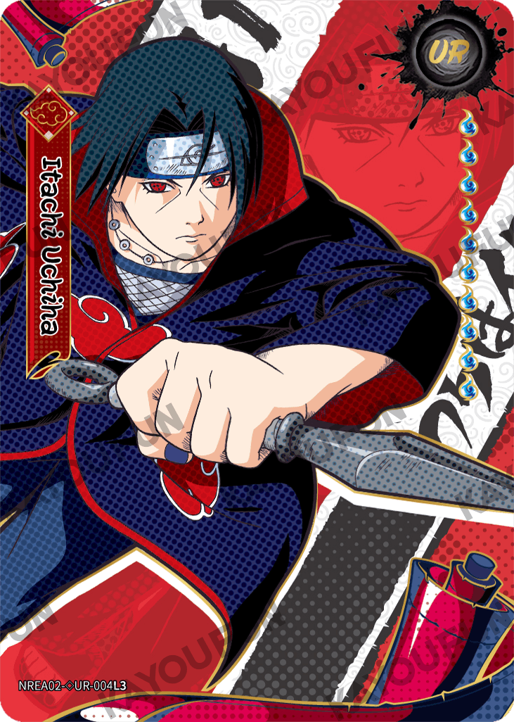 Kartu Kayou Naruto - Itachi Uchiha (◇UR)