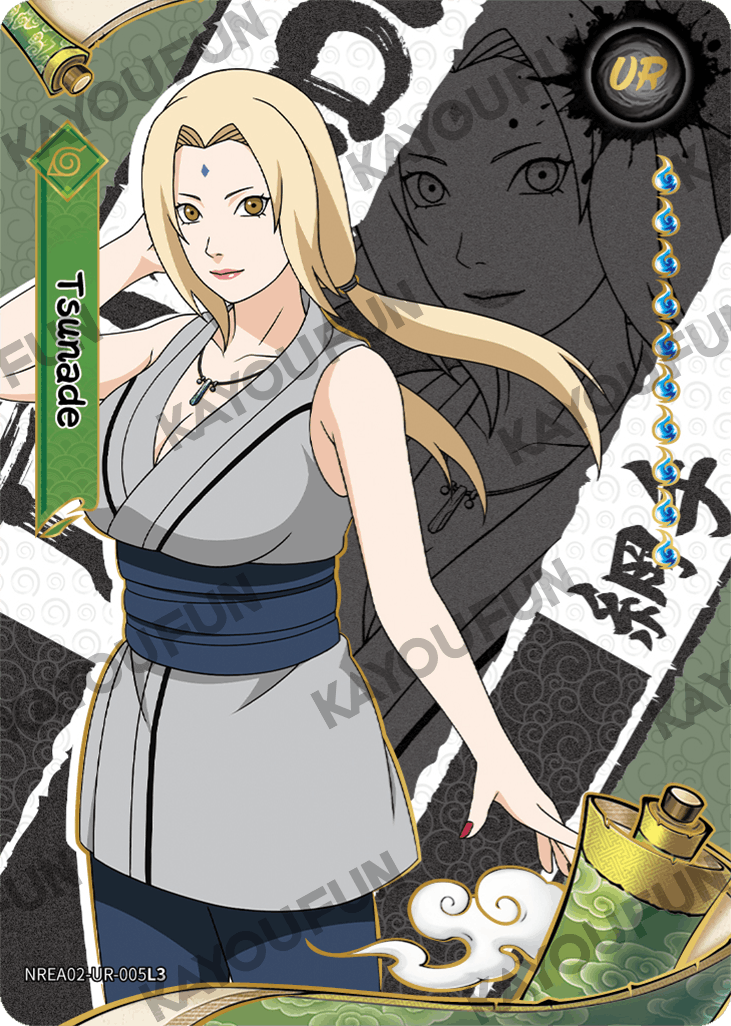 Kartu Kayou Naruto - Tsunade (UR)